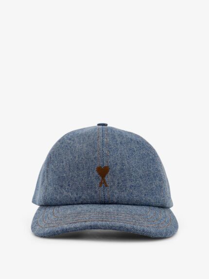 AMI PARIS Denim Baseball Hat