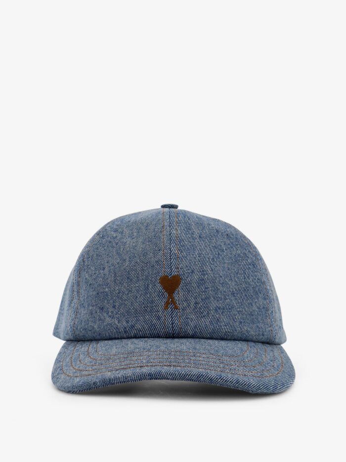 AMI PARIS Denim Baseball Hat