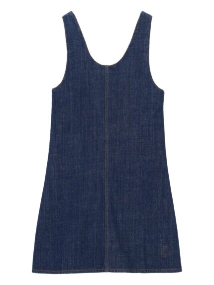 AMI PARIS DENIM MINI DRESS