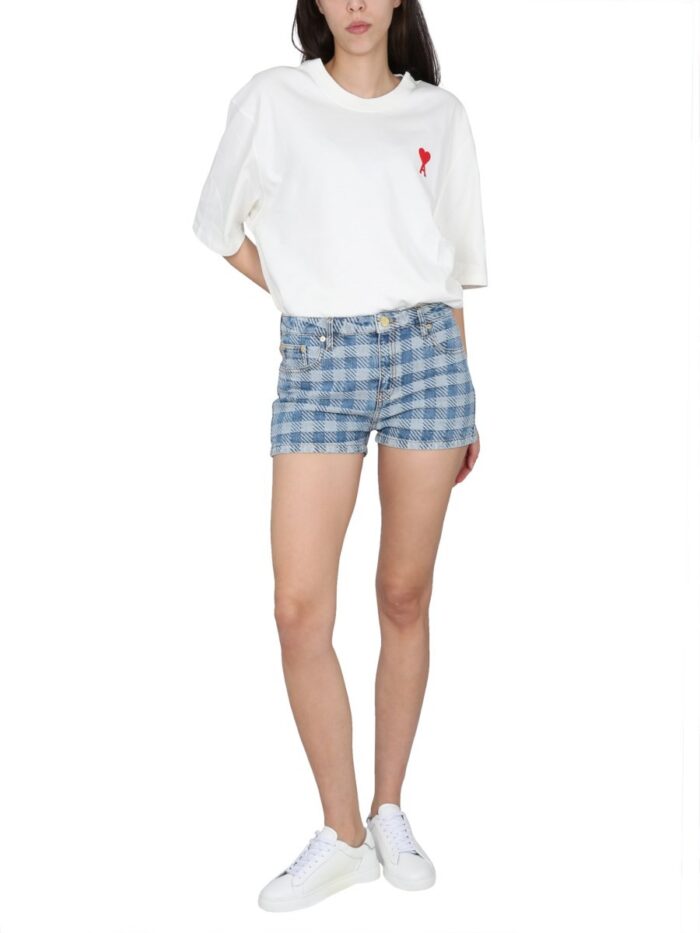 AMI PARIS DENIM SHORTS