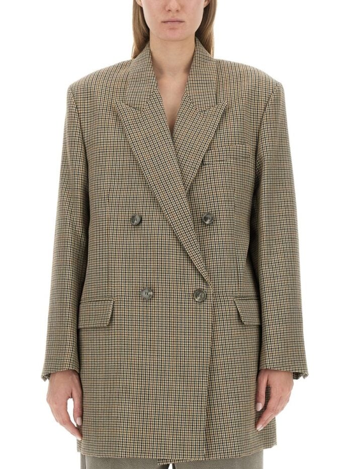 AMI PARIS DOUBLE-BREASTED OVERSIZED JACKET