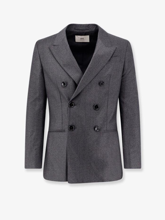 AMI PARIS Double-breasted Virgin Wool Blazer