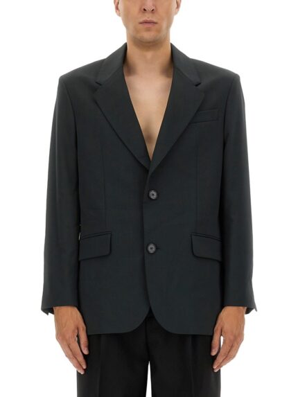 AMI PARIS DOUBLE-BREASTED WOOL JACKET