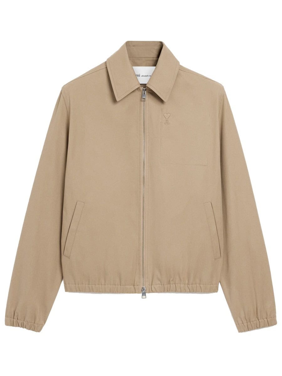 AMI PARIS JACKET WITH LOGO