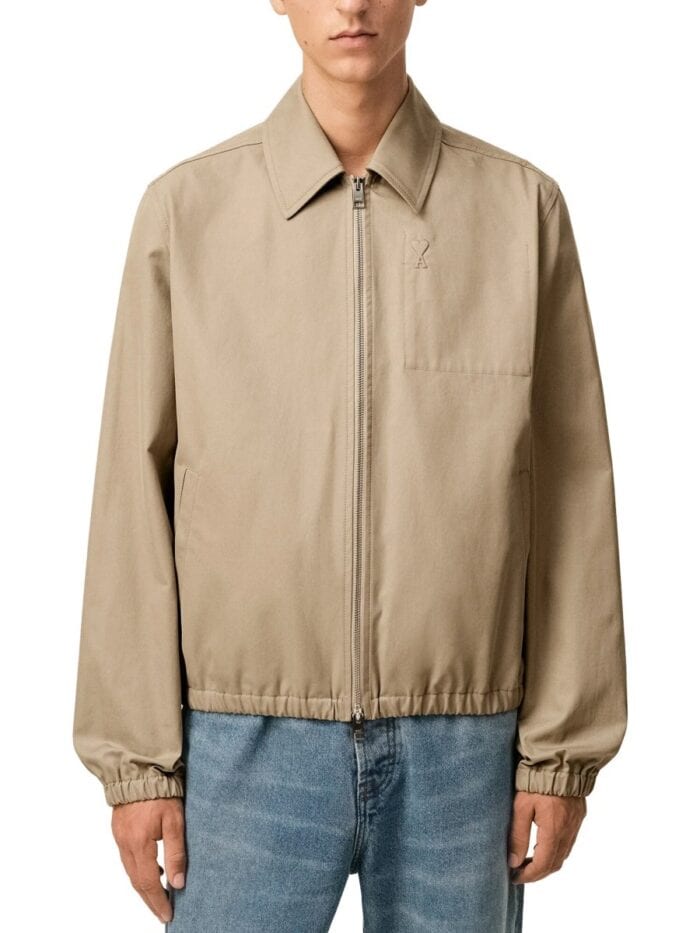 AMI PARIS JACKET WITH LOGO