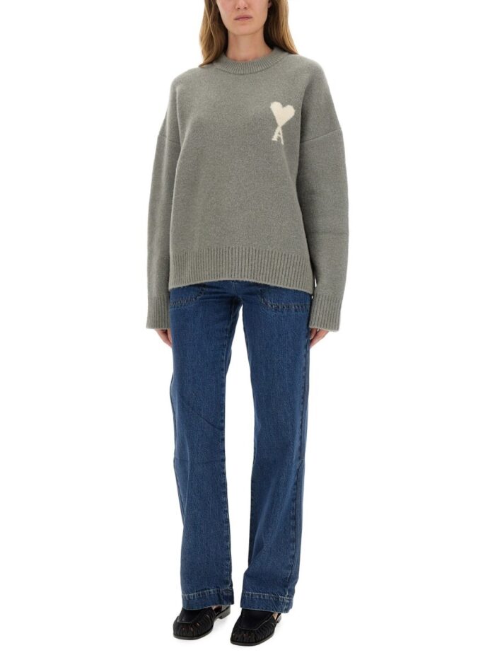 AMI PARIS JERSEY WITH LOGO