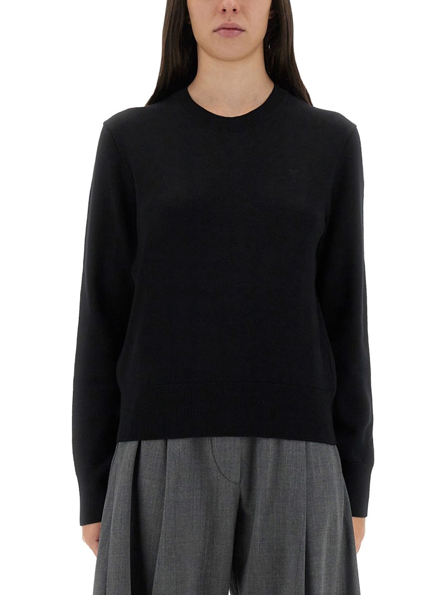 AMI PARIS JERSEY WITH LOGO