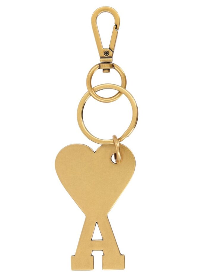 AMI PARIS KEYCHAIN WITH LOGO