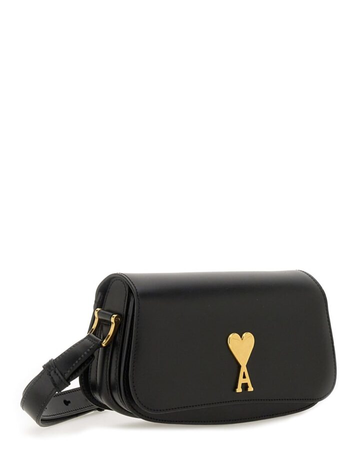 AMI PARIS LEATHER BAG.