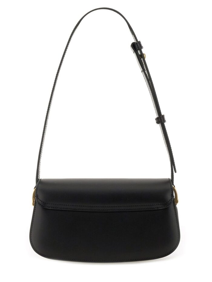 AMI PARIS LEATHER BAG.