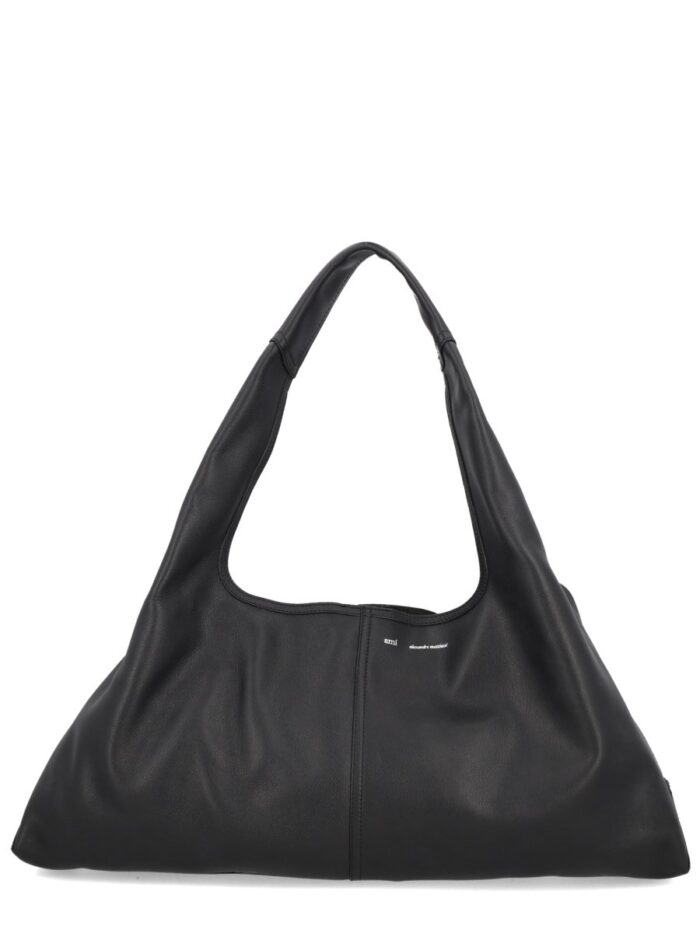 AMI PARIS LEATHER BAG.
