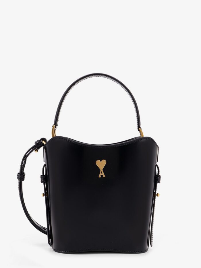 AMI PARIS Leather Bucket Bg