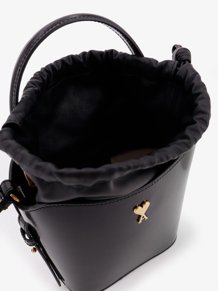 AMI PARIS Leather Bucket Bg