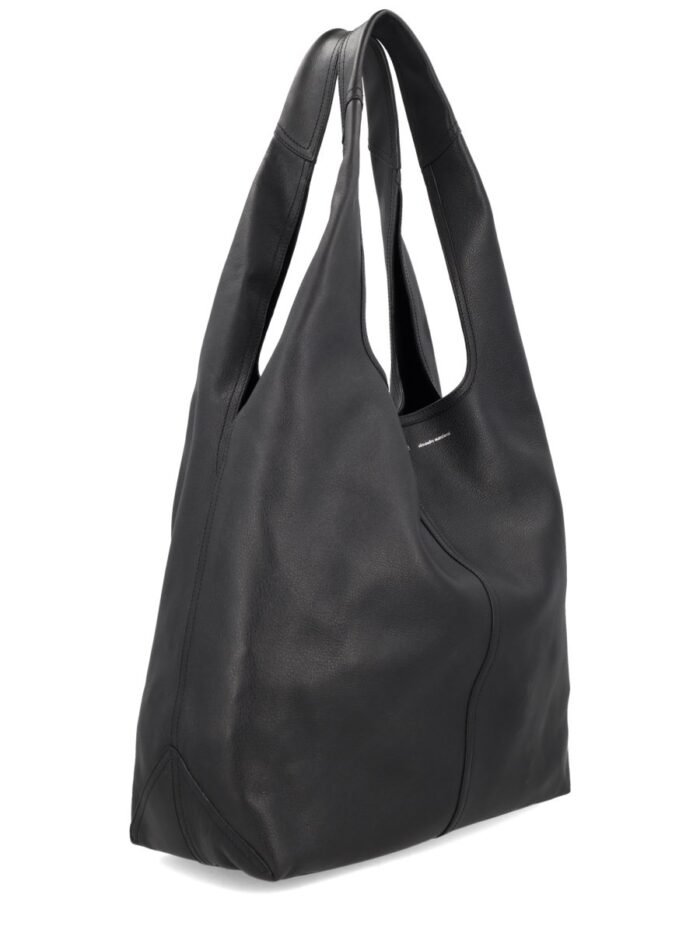 AMI PARIS LEATHER "ETIENNE" TOTE