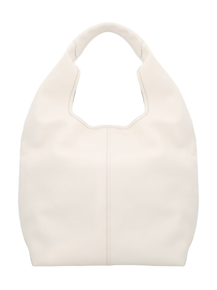 AMI PARIS LEATHER "ETIENNE" TOTE