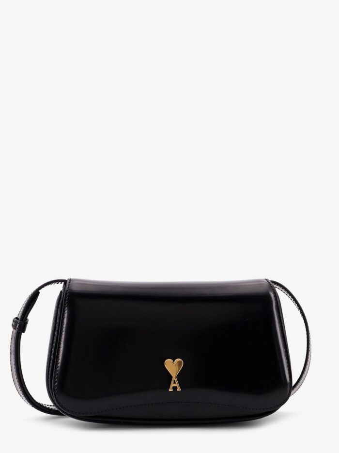 AMI PARIS Leather Shoulder Bag