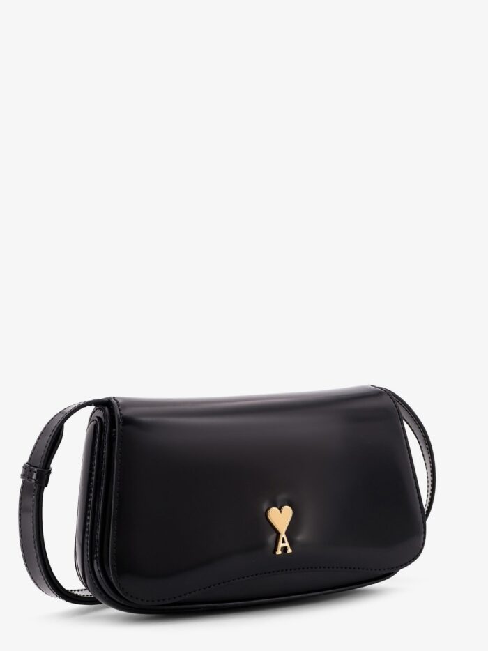 AMI PARIS Leather Shoulder Bag
