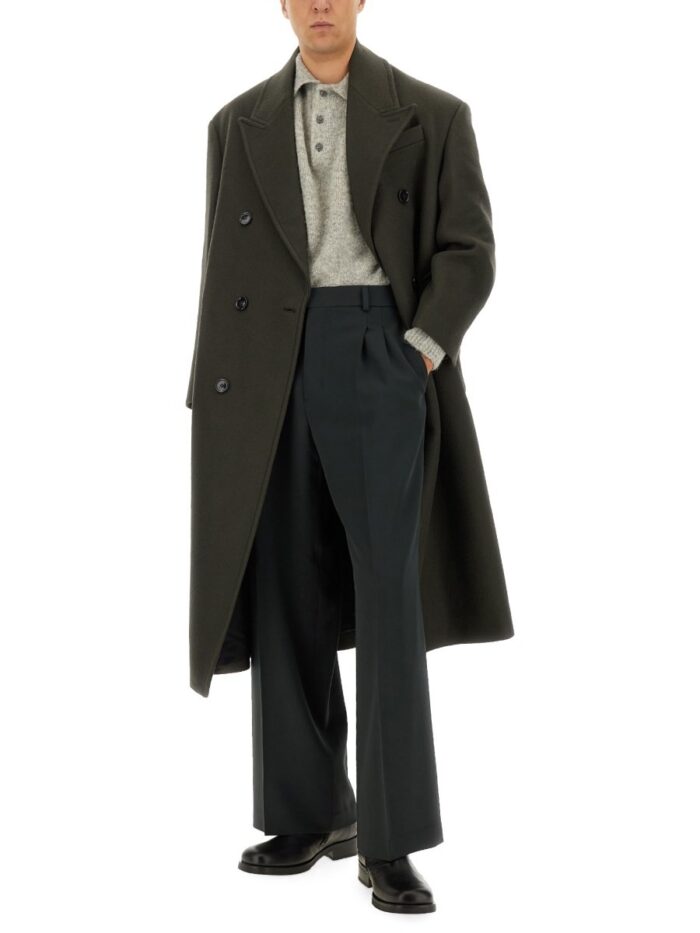 AMI PARIS LONG DOUBLE-BREASTED COAT