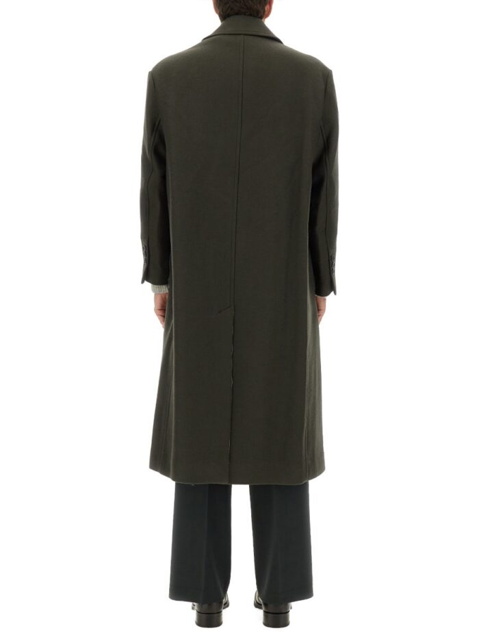 AMI PARIS LONG DOUBLE-BREASTED COAT