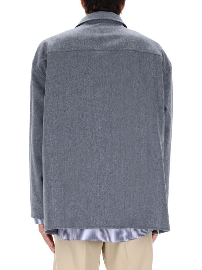 AMI PARIS LONG-SLEEVED POLO SHIRT