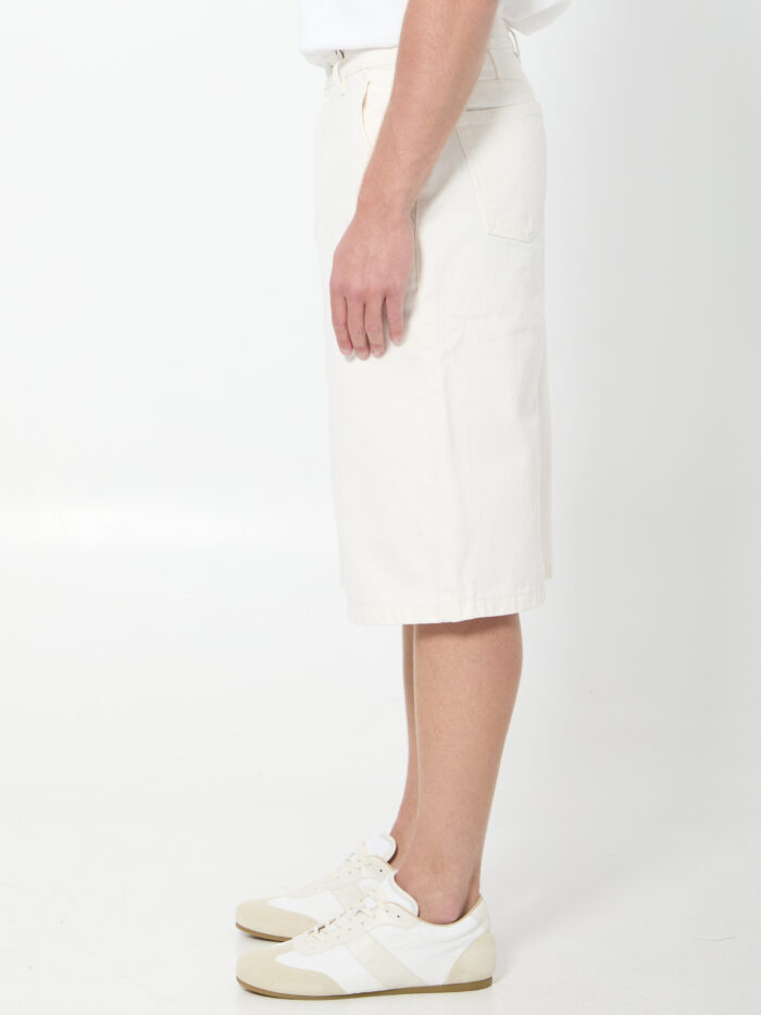 Ami Paris Loose twill Bermuda shorts