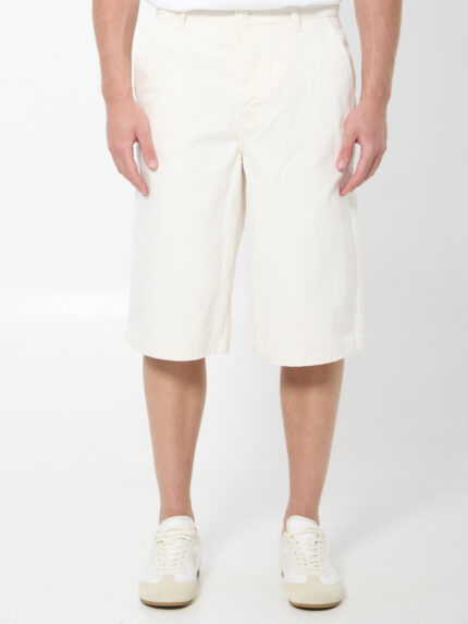Ami Paris Loose twill Bermuda shorts