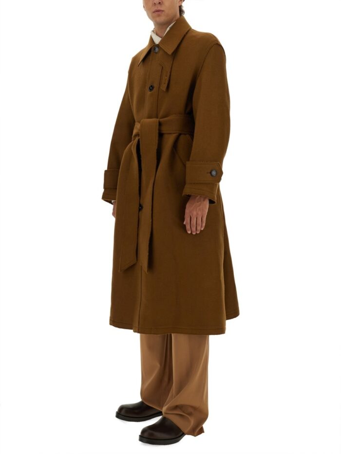 AMI PARIS MAC WITH BELT