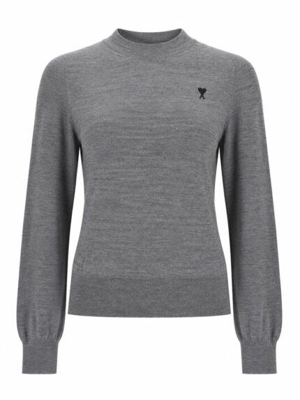AMI PARIS MAGLIA CON LOGO