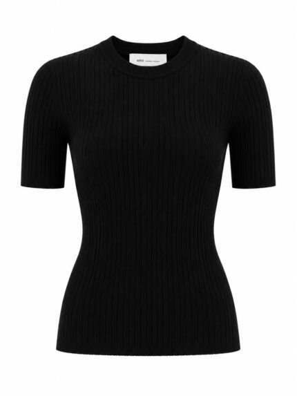 AMI PARIS MAGLIA IN VISCOSA A COSTE