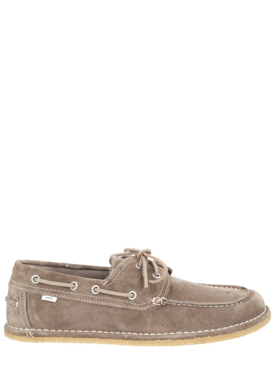 AMI PARIS MOCASSINO IN SUEDE