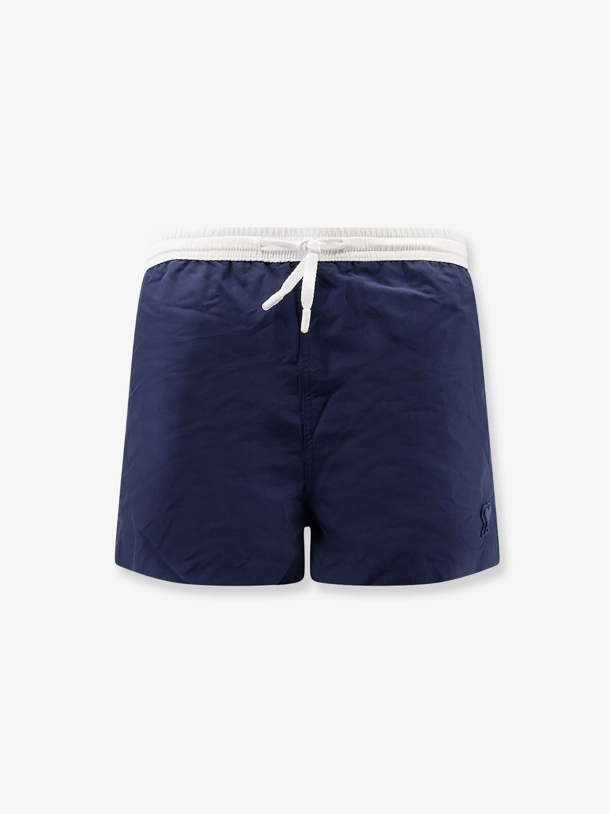 AMI PARIS Nylon Swimsuit With Tone-on-tone Logo