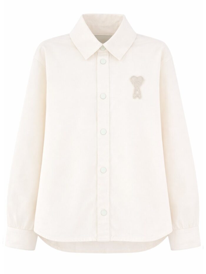 AMI PARIS OVERSHIRT CON LOGO