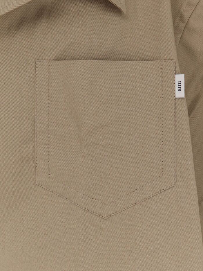 AMI PARIS Oversized Cotton Shirt