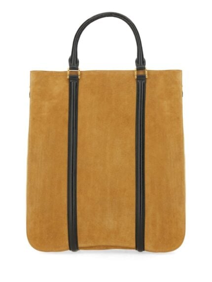 AMI PARIS "PARIS PARIS NORTH SOUTH" TOTE BAG