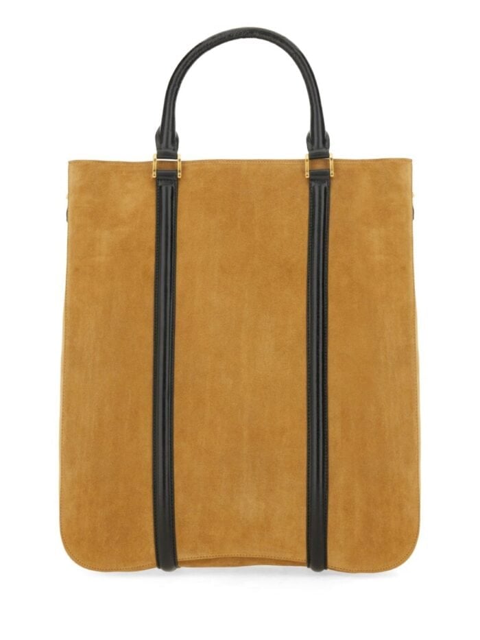 AMI PARIS "PARIS PARIS NORTH SOUTH" TOTE BAG