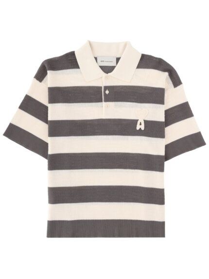 AMI PARIS POLO CON PATCH LOGO