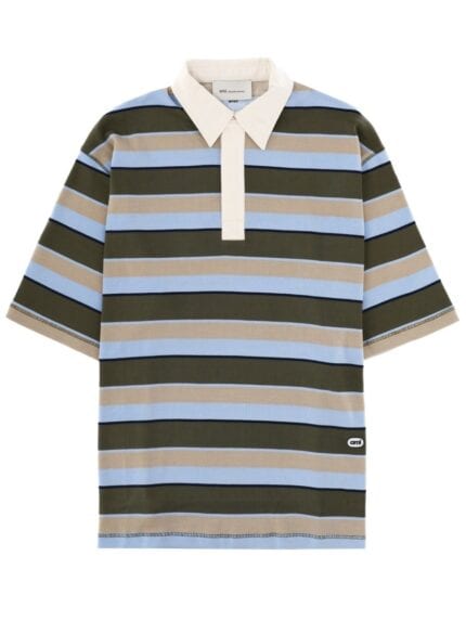 AMI PARIS POLO IN COTONE CON LOGO