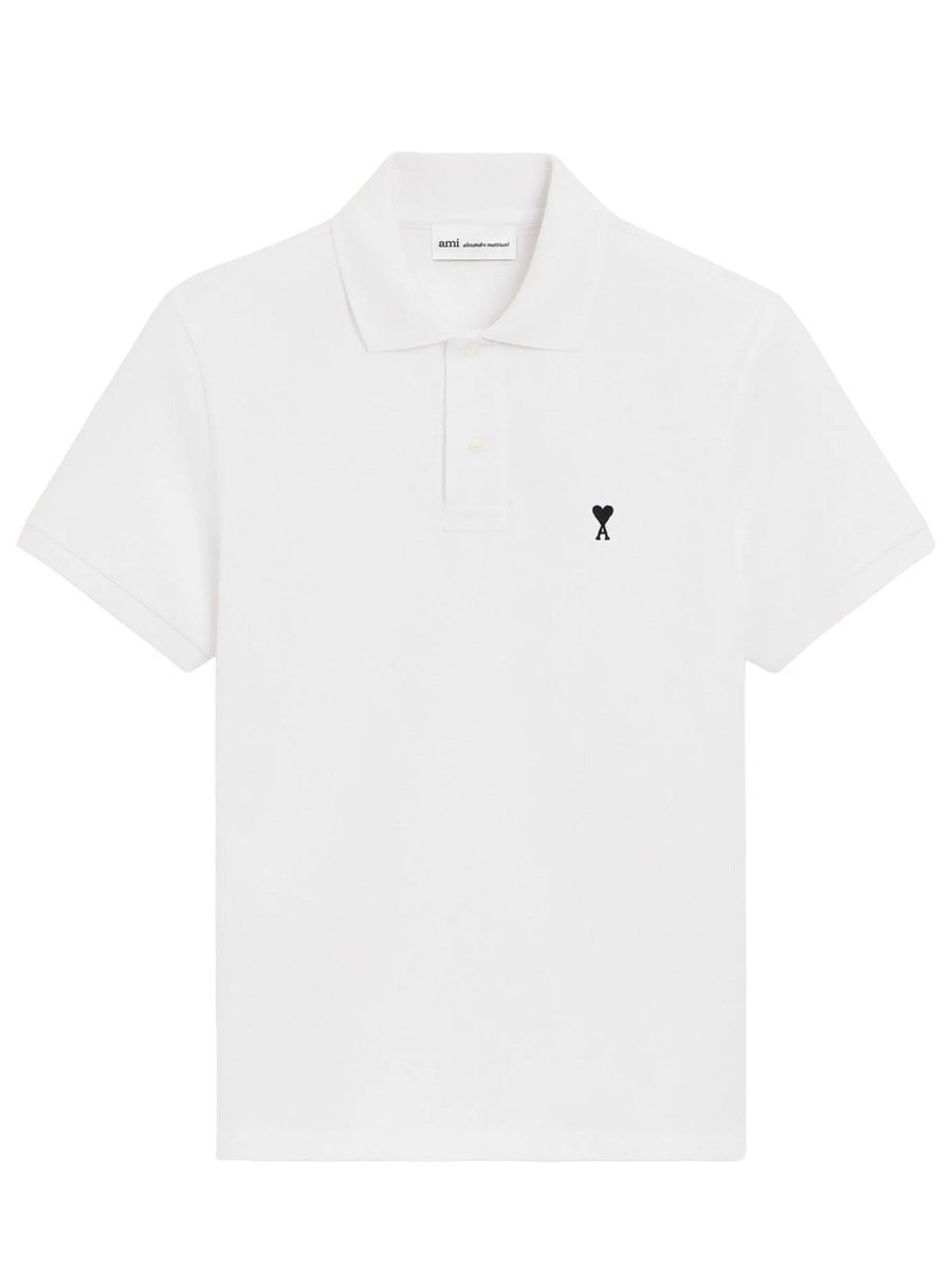 AMI PARIS POLO WITH LOGO