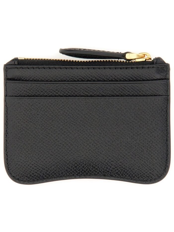 AMI PARIS PORTACARTE CON ZIP "AMI DE COEUR"