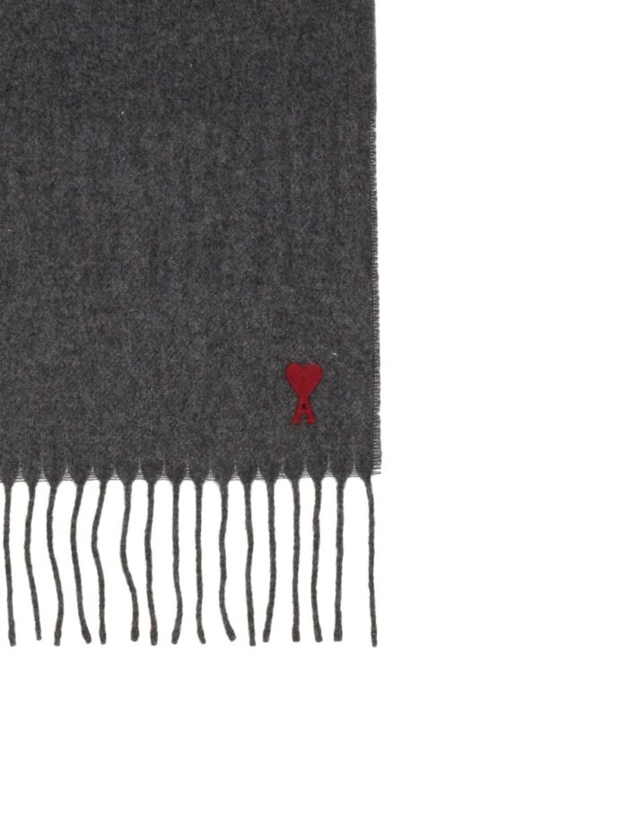AMI PARIS SCIARPA CON LOGO