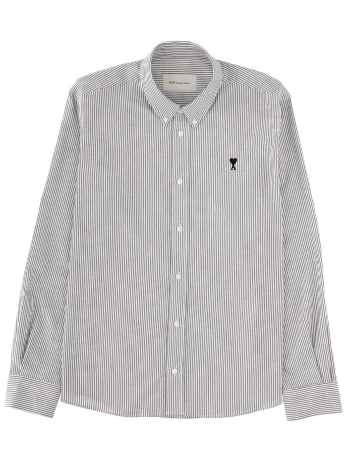 ami paris shirt with logo AMI PARIS SHIRT WITH LOGO