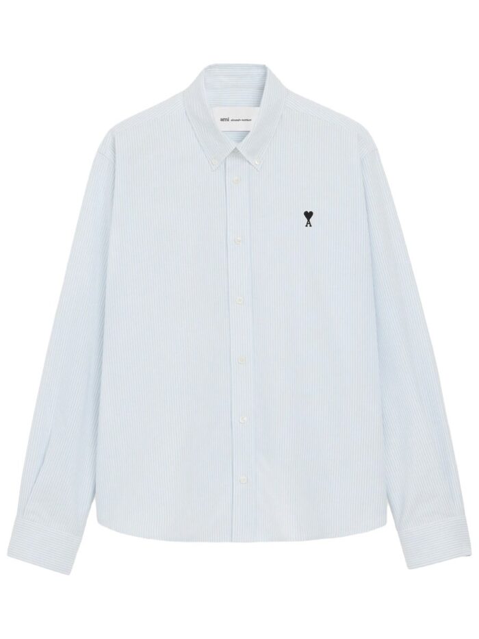 ami paris shirt with logo AMI PARIS SHIRT WITH LOGO