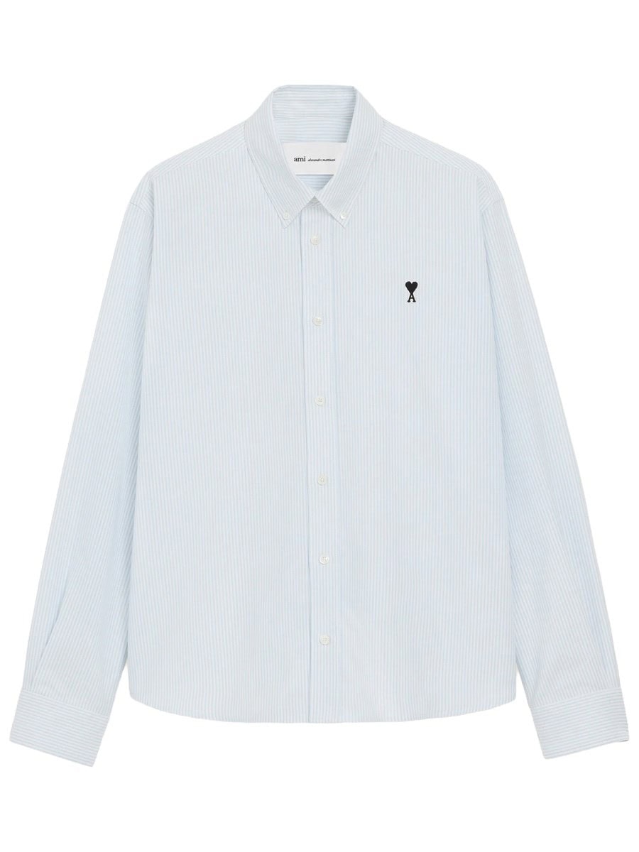 AMI PARIS SHIRT WITH LOGO