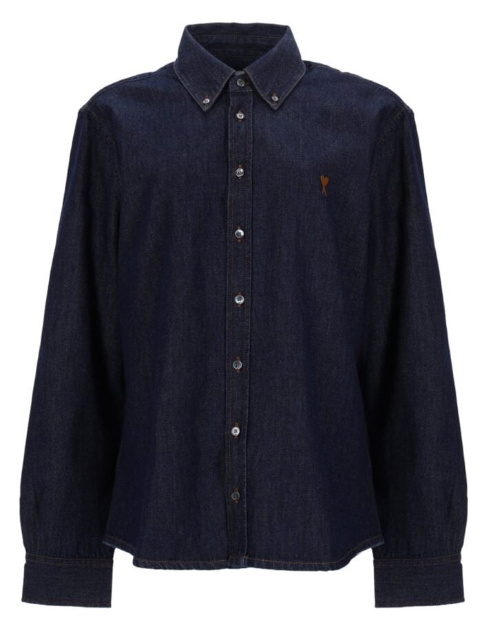 AMI PARIS SHIRT WITH LOGO