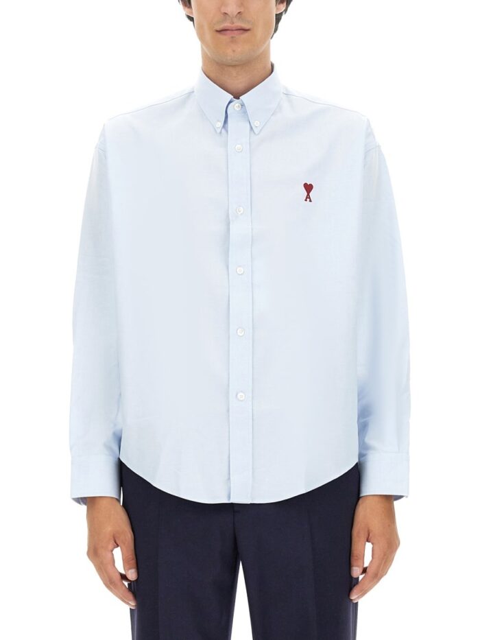 AMI PARIS SHIRT WITH LOGO