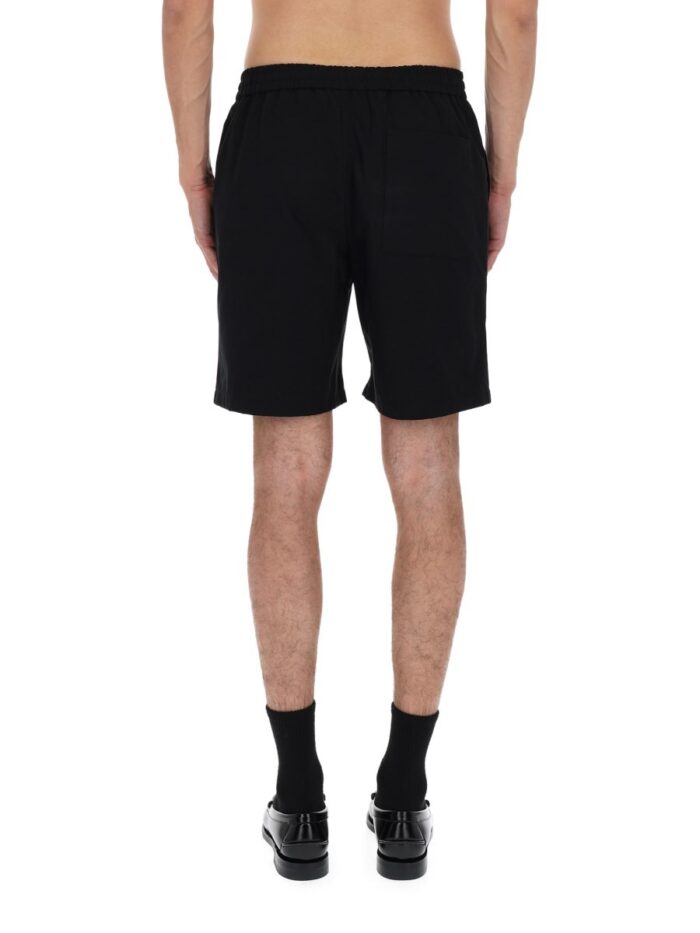 AMI PARIS SHORTS ELASTICIZZATI CON LOGO