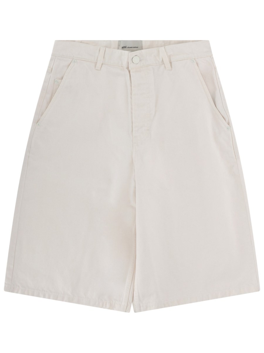 AMI PARIS SHORTS IN COTONE