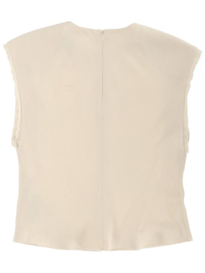 AMI PARIS SMANICATED TOP