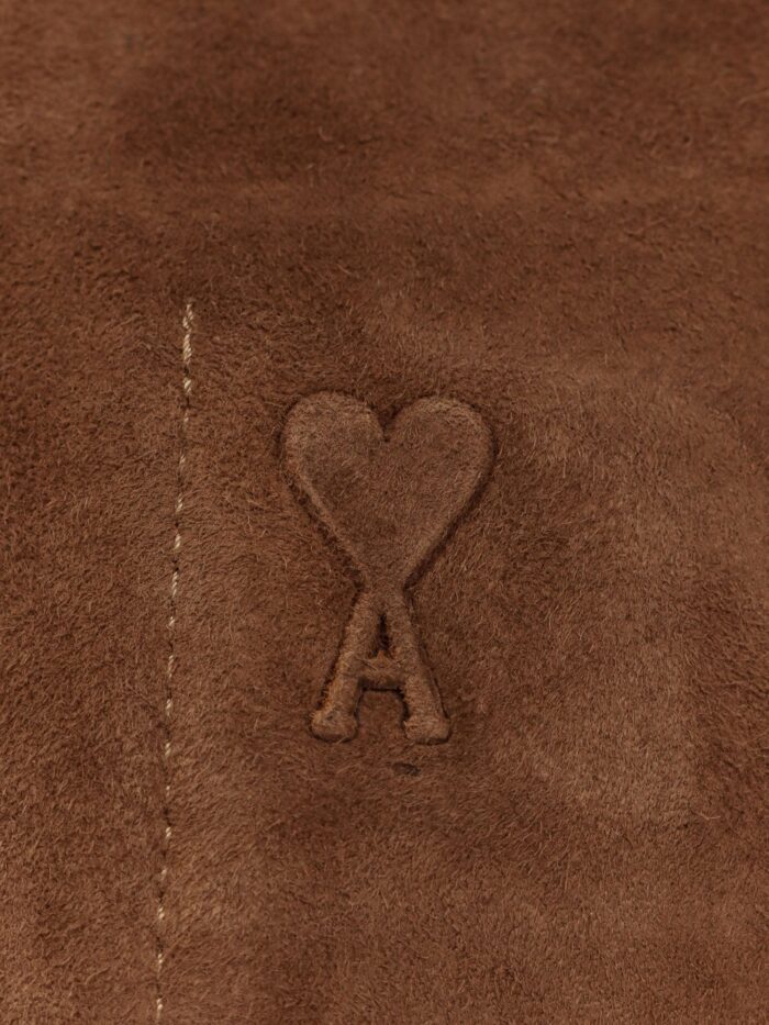 AMI PARIS Suede Jacket