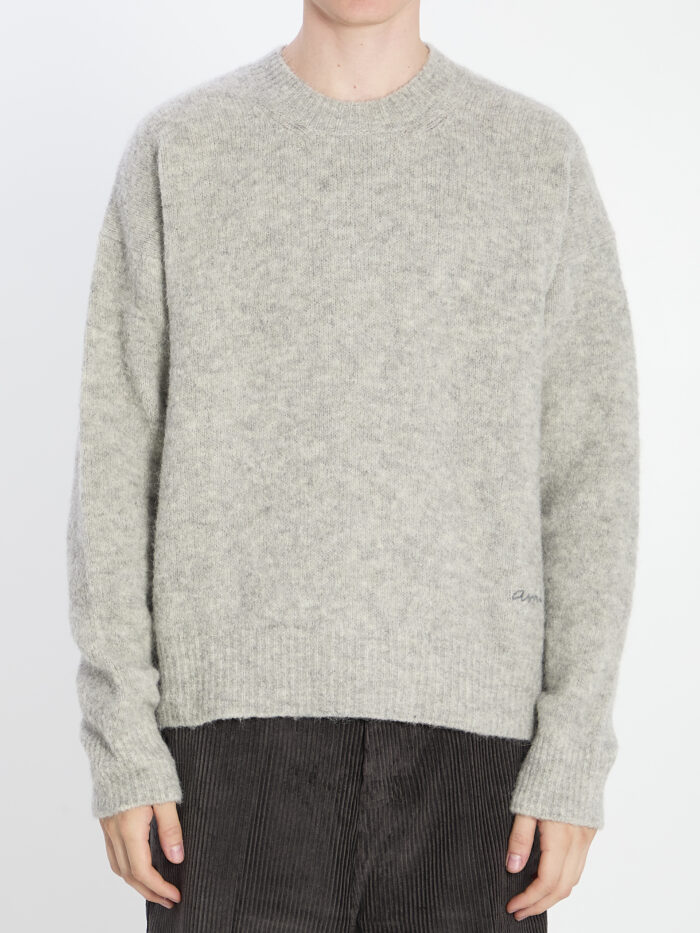 Ami Paris Sweater in alpaca and wool